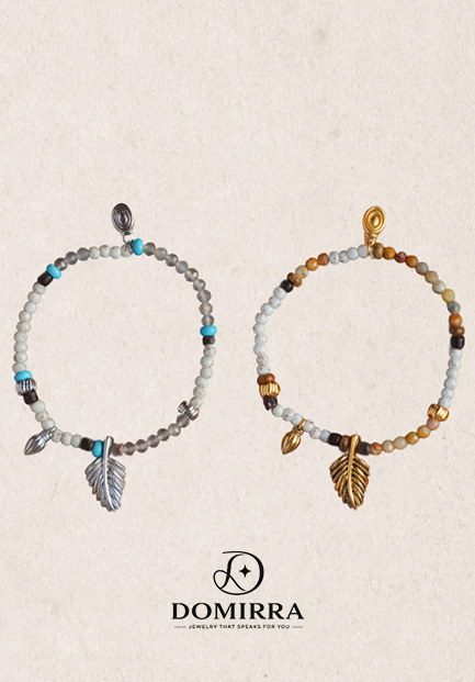 Palm Treasure Beaded Bracelet – Agate Artisan Strand